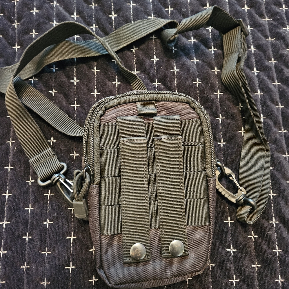 Black Tactical Crossbody Bag BRAND NEW